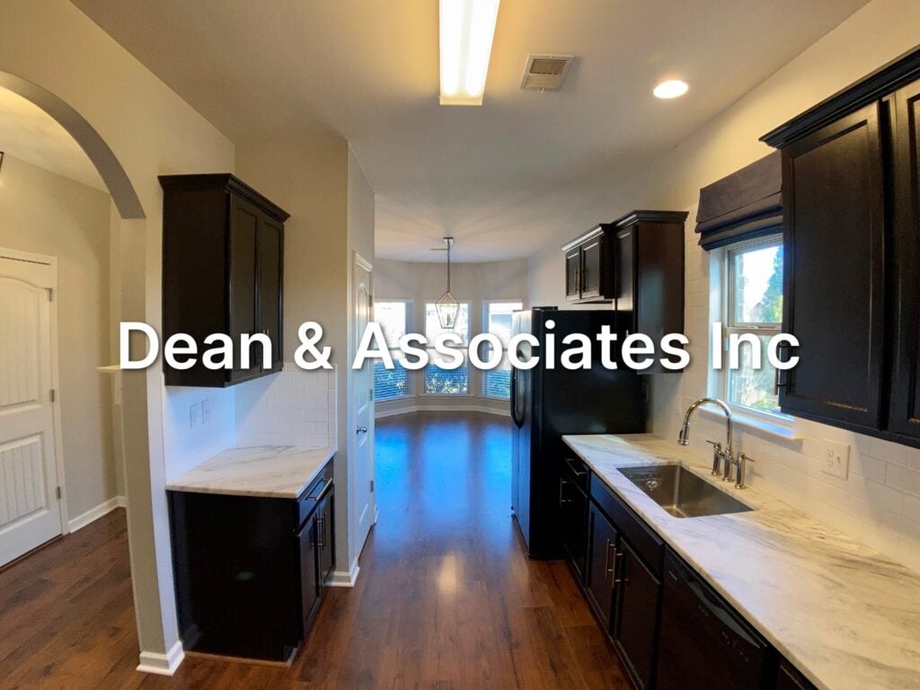 Kitchen and dining area at 305 Chesser Loop Cir single-family rental home in Chelsea, Alabama