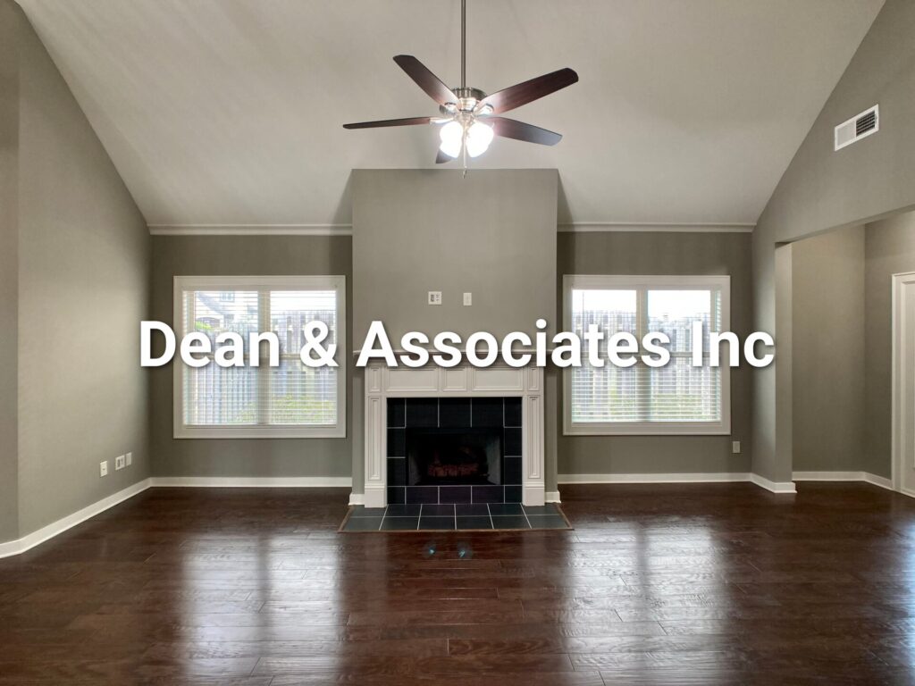 Vaulted-ceiling living room with tiled fireplace at 472 Lake Chelsea Way, Chelsea, Alabama